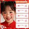 Maquillaje Lindo para Nochevieja Pegatinas Faciales para Niños Maquillaje Facial Decoración de Nochevieja Atmósfera Nuevo Estilo 2026