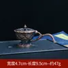 [Directo de fábrica] pequeño quemador de incienso Xiangyun quemador de aromaterapia creativo de aleación quemador de incienso de sonido de sacudida explosión horno Boshan adornos