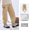 [Não Embaraça Facilmente] Calça de Moletom Tricotada Cotton Hall para Meninos e Meninas, Calça Esportiva, Calça Casual de Veludo, Antibacteriana