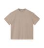 2025 Transfronterizo Nuevo Teñido Deslumbrante Cuello Antiguo Puño Blanquear Artesanía Manga Corta Spice Girls Camiseta Cuello Redondo Ajustado
