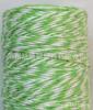 Cordón de algodón fino de 1 mm de color, hilo de doble color, zongzi, eje de madera de algodón fino, embalaje de tarjetas de papel, venta al por mayor de fábrica