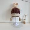 Chapéu de bebê outono e inverno bebê engrossado protetores de ouvido cap meninos e meninas pulôver chapéu infantil chapéu de malha chapéu de lã