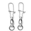 Conector de anillo en forma de ocho de alta velocidad con pasador reforzado giratorio con rodamiento al por mayor accesorios de pesca marítima pesca Luya 5 paquetes