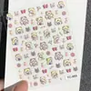 Pegatinas Amarillas para Uñas Sailor Moon Super Brillantes Lazo Nuevo Rosa Portavasos Portabolígrafos Accesorios de Uñas Decoración