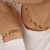 Juego de Joyería Retro de Conchas Europeas y Americanas, Collar, Pulsera, Pendientes, Juego de Tres Piezas, Accesorios de Estilo Ligero de Lujo Costero, Al Por Mayor en Stock