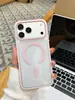 Capa de Celular Magnética Acrílica Fosca Magsafephonecase Apple 18Promax Padrão Personalizado