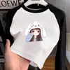 Blusa Térmica de Fleece para Meninas Outono Inverno 2026 Nova Blusa Escovada Infantil Roupa Íntima Camiseta Raglan de Manga Longa Outono Inverno