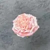 Flores artificiais com cabeças de rosa impressas em seda para grampos de cabelo DIY feitos à mão, broches, flores de pulso, peônias e decorações de flores artificiais transfronteiriças atacado