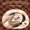 Polvo de Galleta de Chocolate Xuanzi Sin Polvo Esponja para Pulgar Especial del Maquillador Almohadilla de Base de Maquillaje de Malvavisco Afelpado
