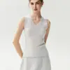 Camisola de punto de cachemir con cuello en V y encaje ondulado, versátil, elegante, corte ajustado, color liso, diseño simple, perfecta como capa interior