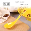 Cuchara de Plástico Melamina Mango Largo Cuchara para Sopa para Uso en Restaurante Cuchara Comercial Resistente a Caídas con Gancho Sopa Picante Caliente Cuchara Grande para Sopa