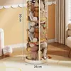 Caja de Almacenamiento de Juguetes Transparente al por Mayor para Niños, Exhibidor, Caja de Almacenamiento para Muñecas con Capacidad Ampliada