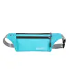 Bolsa de cintura pequena masculina e feminina, multifuncional, estilo coreano, justa, respirável, à prova d'água, fina, antirroubo, para corrida, esportes