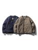 Chaqueta de Algodón Grueso Bordada Estilo Retro Japonés Nanxia Tendencia Casual Cálida Abrigo de Algodón para Pareja