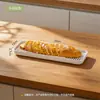 Plato de Degustación BNBST con Rejilla de Drenaje y Tapa Antipolvo, Caja de Degustación de Frutas y Repostería para Hornear, Plato de Exhibición con Drenaje