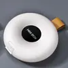 Lanyard Moderno Simples Portátil Anti-Perda Mini Compartimento Tampa Flip-Top Caixa de Armazenamento Selada