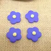 Flor de arcilla suave hecha a mano de color de 25 mm Flor para pendientes DIY Accesorios para el cabello de niños Materiales de decoración para carcasa de teléfono móvil