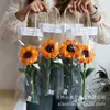 Regalo de Navidad Palo retorcido DIY Hecho a mano Girasol Flor de sol Regalo de Año Nuevo para Empleados