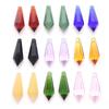 14*38mm Coluna Zhongnan Ponta Longa Gota d'Água Cristal de Vidro Fantasia Contas Pontiagudas Contas de Ponta Longa Acessórios para Joias DIY Cortina de Porta Pendurar