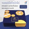 Caixa Quadrada de Folha de Flandres para Biscoitos Folha de Flandres Ano Novo Doce Presente Caixa de Metal Caixa de Presente Personalizada Lata Ano Novo