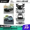 Adequado para Porsche Cayenne 958 de antigo para novo 24 faróis surround grandes atualização moldagem por injeção capa de máquina PP escape