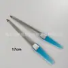 Lima de uñas de acero inoxidable en stock del fabricante para manicura, pulido, herramienta de cuidado de uñas esmerilada de doble cara para el cuidado de las manos