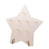 Adornos de madera para decoración de cumpleaños, fiestas, bodas, donas, postres, bricolaje, estante de exhibición de donas