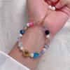 Nueva Pulsera de Perlas de Tirar Diseño Original para Mujer Elegante Moda Lujo Ligero Nicho Pulsera de Novia