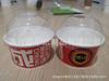Tapa PET personalizada para helado; Tapa para bola de helado; Tazón de papel para helado; Tazón de helado de comercio exterior de 5 oz