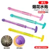 [Oferta Especial] Brinquedo Pistola de Água Desenho Animado Infantil, Pistola de Jato de Água Tipo Pressão Extraível, Diversão para Brincadeiras Aquáticas na Praia e Guerras de Água