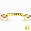 Pulseira de aço inoxidável transfronteiriça moda luxo cor gravação masculina e feminina nova pulseira de metal joias joias atacado