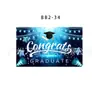Nuevos Banners de Temporada de Graduación, Fondo Decorativo de Graduación, Banners y Banderas para Toma de Fotos en Fiestas al Aire Libre