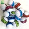 Pelota de juego de golf nueva de tres capas de cuatro capas pelota de juego en stock pelota especial de juego de tres capas