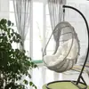 Cojín Engrosado Cesta Colgante Individual Silla de Mimbre Cojín Cojín Grande para Columpio Cojín Cojín