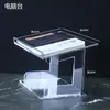 Bar Colorido Cabina de DJ KTV Sala de Fiestas Soporte Luminoso para Tocadiscos Mesa Móvil de Acrílico y Hierro para Altavoces LED Modelo Nuevo