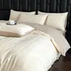 Conjunto de Quatro Peças Jacquard Estampado Classe A Estéreo Algodão Puro Espesso Escovado Estilo Chinês Quente e Amigo da Pele Roupa de Cama de Algodão Puro de Alta Qualidade