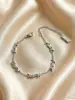 Letra Familia Santa Ys Combinación 5 Accesorios Pulsera para Mujer, Moda Versátil Retro Ysl Joyería de Mano Fábrica Mayorista Dropshipping