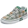 Zapatos Casuales para Hombre, Cómodos y Versátiles, Tenis Deportivos de Moda, Zapatos de Lona Estampados para Hombre, Tenis de Caña Baja para Estudiantes y Adolescentes