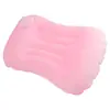 Almohada inflable en forma de U, automática, portátil, para viajes, cuello, avión, viajes al aire libre, Sanbao