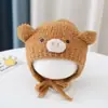 Gorros para Bebé para Otoño e Invierno, Gorros de Punto Súper Lindos y Divertidos para Meses Pequeños, Gorros de Invierno para Recién Nacidos con Protección para las Orejas, Gorros de Lana para Bebé