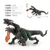 Simulação Batalha Ocidental Warcraft Cavaleiro Mítico Decoração Modelo Dragão Chinês Monstro Polvo Demônio de Gelo Boi de Pedra Monstro Pantera Negra