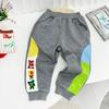 Calça Longa Infantil Estilo Japonês Outono Novo Casual Moletom Infantil Bordado Tendência 5059