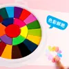 Al por mayor Almohadilla de tinta para pintura de dedos de colores para jardín de infantes Placa para huellas de palma de estudiantes de primaria Pintura lavable Almohadilla de tinta para niños Frotar