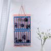 Bolsa Colgante de Fieltro Transfronteriza para Joyería, Accesorios para el Cabello, Bolsa de Almacenamiento, Estante Organizador de Pasadores y Gomas para el Cabello Montado en la Pared