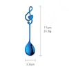 Cuchara Musical de Acero Inoxidable 304, Nueva Cuchara Grande Creativa para Café, Cuchara para Remover, Cuchara para Postre Helado, Cuchara Pequeña de Regalo