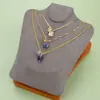 Cadena de Acero Inoxidable de Venta Caliente Transfronteriza Chapada en Oro de 18K Accesorios Joyería Cadena DIY Versátil Cadena para Clavícula Cadena