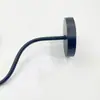 Base de Lámpara de Pared Codo Hierro Forjado con Base E27 Iluminación Accesorios para Lámparas