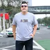 Camiseta de Manga Corta para Hombre Tallas Grandes para Personas Altas y Corpulentas, Extra Grande Holgada Casual Algodón Puro Cuello Redondo Manga Media Camiseta