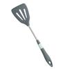 Juego de Utensilios de Cocina de Silicona Rojo de Internet Juego de 6 Piezas de Acero Inoxidable y Silicona para el Hogar Espátula Cuchara para Sartén Antiadherente Suministro Directo de Fábrica