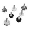 Suministrado Directamente por el Fabricante, Plástico Retorcido de Fibra Recta, Pies Ajustables, Ferretería, Maquinaria, Soporte de Fijación para Muebles, Pies Ajustables para Gabinetes